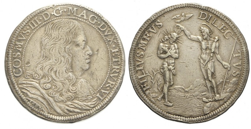 Firenze Piastra 1680

Firenze, Cosimo III Dè Medici, Piastra 1680, Ag mm 45 g ...