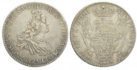 Firenze Francescone 1747

Firenze, Francesco II di Lorena, Francescone 1747, Rara Ag mm 40 g 27,12, bella patina BB