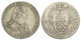 Firenze 1/2 Francescone 1764

Firenze, Francesco II di Lorena, Mezzo Francescone 1764, RR Ag mm 34,2 g 13,44, q.BB