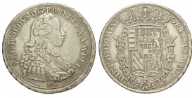 Firenze Francescone 1776

Firenze, Pietro Leopoldo di Lorena, Francescone 1776 LSF, Rara Ag mm 42 g 27,30, BB