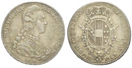 Firenze 2 Paoli 1782

Firenze, Pietro Leopoldo di Lorena, 2 Paoli 1782, RR Ag mm 26,8 g 5,40, BB