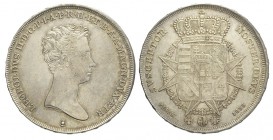 Firenze Francescone 1833

Firenze, Leopoldo II di Lorena, Francescone 1833, RRRR Ag mm 41 g 27,29, SPL