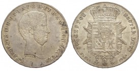 Firenze Francescone 1859

Firenze, Leopoldo II di Lorena, Francescone 1859, Ag mm 41 g 27,36, SPL-FDC