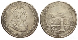 Livorno Tollero 1703

Livorno, Cosimo III Dè Medici, Tollero 1703, RR Ag mm 42,5 g 26,64, buon BB