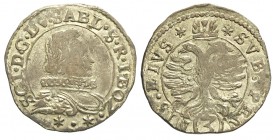 Bozzolo 3 Soldi 1613-1670

Bozzolo, Scipione Gonzaga (1613-1670), 3 Soldi, Rara MIR 81/1 Mi mm 20 g 1,68 esemplare che conserva ancora la buona part...