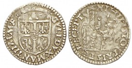 Mantova Grossetto 1550-1587

Mantova, Guglielmo Gonzaga, Grossetto, RR MIR 518 Ag mm 15,5 g 0,36, BB