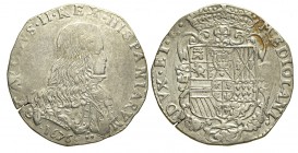Milano Filippo 1676

Milano, Carlo II, Filippo 1676, Ag mm 41,7 g 27,79, metallo privo delle consuete porosità, BB+