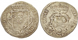 Modena Giulio 1598-1615

Modena, Cesare d'Este e Virginia Dè Medici (1598-1615), Giulio, Rara MIR 711 Ag mm 27 g 2,72, BB-SPL