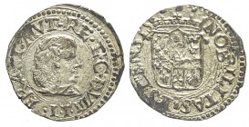 Modena Muraiola 1629-1658 IT

Modena, Francesco I d'Este (1629-1658), Muraiola sigle IT, Rara MIR 800/1 Mi mm 20 g 1,54 conservazione eccezionale pe...