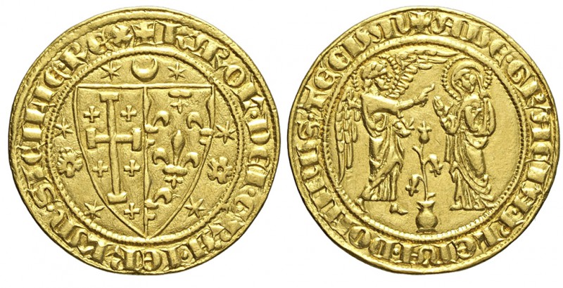 Napoli Saluto d'oro 1266-1285

Napoli, Carlo I d'Angiò (1266-1285), Saluto d'o...