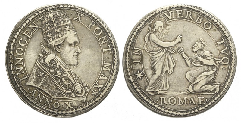 Roma Piastra 1644-1655

Roma, Innocenzo X (1644-1655), Piastra, Tipologia Rari...