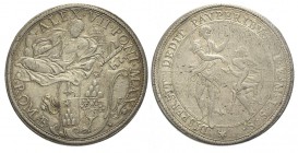Roma Piastra 1655-1667

Roma, Alessandro VII (1655-1667), Piastra, Rara Ag mm 42,7 g 31,79, BB-SPL