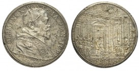 Roma Piastra 1675

Roma, Clemente X, Piastra 1675 con la Basilica, Rara Ag mm 44,2 g 32,04, screpolature di metallo, BB-SPL