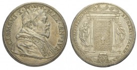 Roma Piastra 1675

Roma, Clemente X, Piastra 1675 con busto e Porta Santa, Ag mm 44,3 g 31,93, BB-SPL
