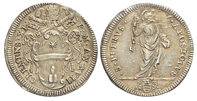 Roma Giulio 1700-1721

Roma, Clemente XI (1700-1721), Giulio s.d. con S. Pietr...