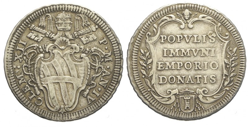 Roma Testone 1730-1740

Roma, Clemente XII (1730-1740), Testone s.d., Ag mm 31...