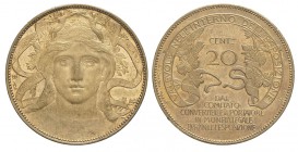 20 Centesimi 1906

Regno d'Italia, Vittorio Emanuele III, Gettone da 20 Centesimi 1906 per la Fiera di Milano, Cu mm 27,5 FDC