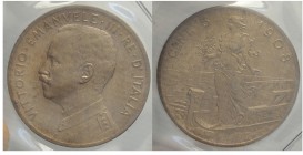 5 Centesimi 1908

Regno d'Italia, Vittorio Emanuele III, 5 Centesimi 1908, Rara Cu mm 25, Rame rosso, sigillata FDC da A. Bazzoni