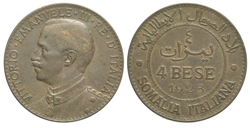 4 Bese 1923

Regno d'Italia, Vittorio Emanuele III Colonia Somalia, 4 Bese 192...