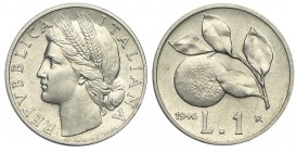 Lira 1946

Repubblica Italiana, Monetazione in Lire, Lira 1946, Rara, It mm 21,6 g 1,24 SPL