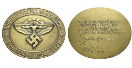 Germany Competizione Aerea 1938

Germany - Medaglia premio n.706 per la manifestazione 'deutschlandflug' del 29 maggio 1938 per i piloti di aerei or...