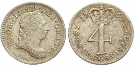 Great Britain 4 Pence 1763

Great Britain, George IV, 4 Pence 1763, Ag mm 19,2 g 1,98, SPL