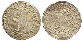 Switzerland Dicken 1509

Switzerland, St. Gallen, Dicken 1509, Ag mm 30 g 9,78, BB