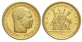 Uganda Pound 1975

Uganda, Idi Amin, Pound 1975, Au mm 22 g 7,98 Proof