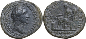 Antoninus Pius (138-161). AE As, 150-151 AD. Obv. IMP CAES T AEL HADR ANTONINVS AVG PIVS PP. Laureate head right. Rev. TR POT XIIII [C]OS IIII SC. Ann...