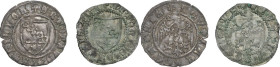 Aquileia. Antonio II Panciera (1402-1411). Lotto di due (2) soldi o denari. CNI 1/7; MIR (Triv., Istria, Dalm. ed Alb.) 58; Bernardi 67. AG.
