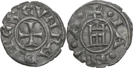 Genova. Repubblica (1139-1339). Mezzo denaro o medaglia. CNI 70/80; MIR (Piem. Sard. Lig. Cors.) 19. MI. 0.35 g. 12.00 mm. R. BB+.
