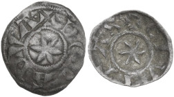 Padova. Repubblica (1271-1328). Denaro. D/ Stella a sei raggi. R/ Stella a sei raggi. CNI 1/17; MIR (Triveneto) 206. MI. 0.23 g. 13.50 mm. Bel BB.