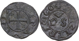 Ravenna. Anonime Arcivescovili (sec. XIII-XIV). Denaro. CNI 7/13; MIR (Emilia) 1251; Di Virgilio 2. MI. 0.70 g. 17.00 mm. Bel BB.