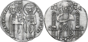 Venezia. Giovanni Soranzo (1312-1328). Grosso matapan. CNI tav. III, 2; Paol. 2. AG. 2.11 g. 20.00 mm. qSPL.
