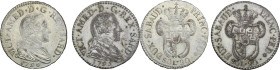 Vittorio Amedeo III (1773-1796). Lotto di due (2) monete da 20 soldi 1795 e 1796. MIR (Savoia) 992b e 992c; Simonetti 14; Biaggi 853b e 853c. MI. Entr...