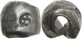 Thailand. 1/16 of Bath. 6.5x6 mm. AR. 1.37 g.