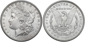USA. AR Morgan Dollar, 1898. KM 110. AR. 26.73 g. 38.00 mm. AU/MS.