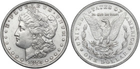 USA. AR Morgan Dollar, 1878 S, San Francisco mint. KM 110. AR. 26.73 g. 38.00 mm. XF/AU.