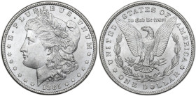 USA. AR Morgan Dollar, 1885. KM 110. AR. 26.73 g. 38.00 mm. AU/MS.