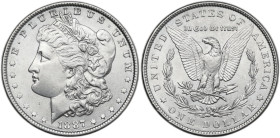 USA. AR Morgan Dollar, 1887. KM 110. AR. 26.73 g. 38.00 mm. AU/MS.
