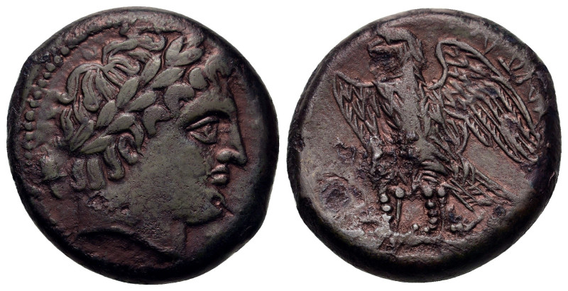 Sicily, Messana. The Mamertinoi, c. 288-278 BC. Æ Quadruple (26,5mm, 19.2g). Lau...