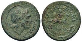 Macedon, Koinon of Macedon. Pseudo autonomous issue. Æ (27,4mm 12,90g). ΑΛΕΞΑΝΔΡΟϹ (not ΑΛΕΞΑΝΔΡΟΥ); diademed head of Alexander the Great, right, with...