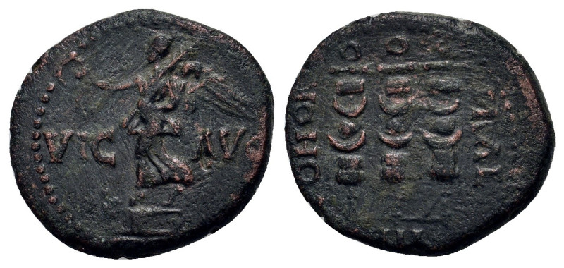 Macedon, Philippi. Pseudo-autonomous issue. Time of Claudius or Nero (41-68). Æ ...