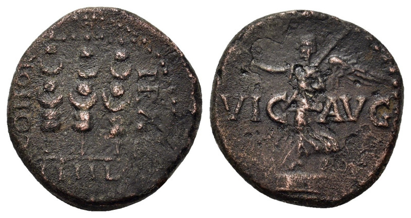 Macedon, Philippi. Pseudo-autonomous issue. Time of Claudius or Nero (41-68). Æ ...