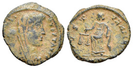 Ionia, Ephesos, c. 375 BC. Æ (11mm, 1.34g, 10h). Turreted head of female l. R/ Bee. SNG von Aulock 1839; SNG Copenhagen 256. Good Fine