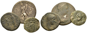 Lot of 3 Roman Provincial Æ coins, to be catalog. Lot sold as is, no return.