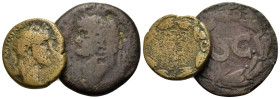 Lot of 2 Roman Provincial Æ coins, to be catalog. Lot sold as is, no return.
