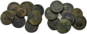 Lot of 8 Roman Imperial Æ coins, to be catalog. Lot sold as is, no return.