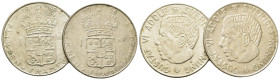 Lot of 2 AR modern coins. Lot sold as is, no return.