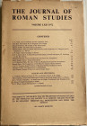 AA.VV. The Journal of Roman Studies. Vol. LXII 1972. Brossura ed. pp. 247, ill. in b/n. Buono stato.